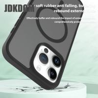 JDKDOM-funda de teléfono con carga inalámbrica magnética para iPhone 16 Pro Max, funda protectora de armadura a prueba de golpes para iPhone 16 Plus 16E - details 2