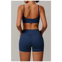 Sujetador deportivo de secado rápido de alta elasticidad para mujer, ropa deportiva ajustada, correa de hombro ajustable, Yoga, Fitness - details 16