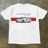 Nueva camiseta de carreras 911, uniforme del equipo de carreras GT, Tops para hombres - details 2