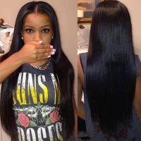 Peluca Natural de moda, extensión de cabello sin nudos, peso ligero, fibra Premium, regalo para amigos y familia - details 2