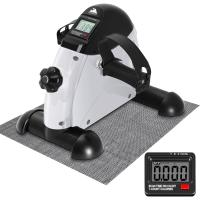 Pedales estáticos mini pedal bicicleta estática pedal estático portátil máquinas con pantalla LCD y resistencia ajustable pedales eléctricos para mayores - details 0