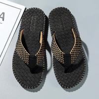 Chanclas de hombre de verano antideslizantes, zapatillas frescas casuales, tendencia ligera, calzado para exteriores, zapatos de playa, zapatillas para hombre - details 1