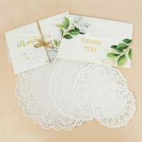Paquete de 100 Piezas de Papel de Encaje Blanco Redondo Ideal para Empaques de Regalos DIY, Decoración de Mesas de Bodas y Cumpleaños - details 3