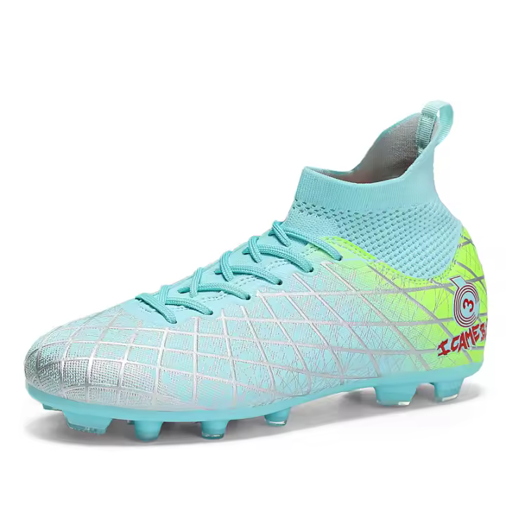 Zapatos de fútbol para hombres, botas de fútbol para niños jóvenes, tacos de fútbol transpirables, zapatos de fútbol antideslizantes, zapatillas de entrenamiento al aire libre - 1