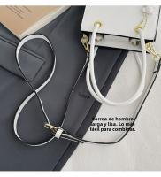 Bolso Cruzado Mini de Caramelo Bolso de Mano Estiloso con Partitura de Música - details 5