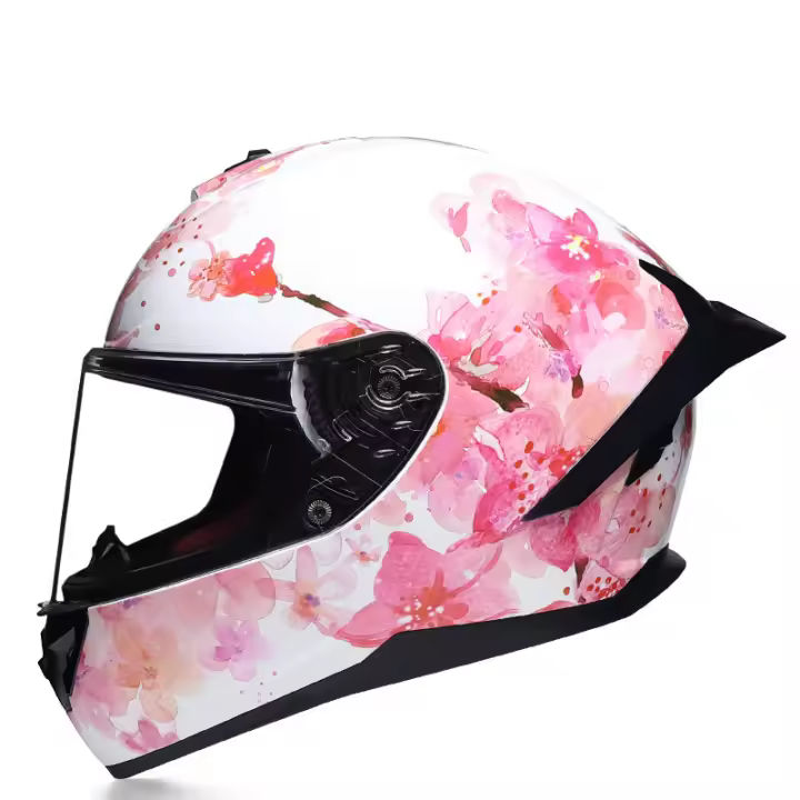 Casco de moto hombre MX Carreras de Locomotora  Protección de Seguridad visera - 1