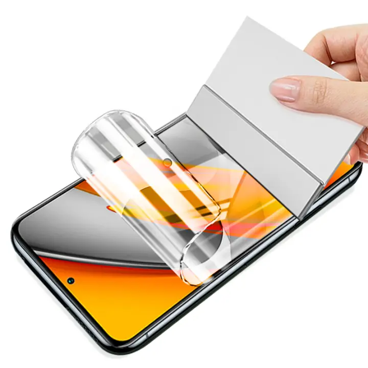 Película de hidrogel de cubierta completa para Xiaomi Poco M3 M4 X3 Pro, Protector de pantalla para Poco X3 NFC F3 GT F1 F2 Pro, protectora, no de vidrio, 3 uds. - 1