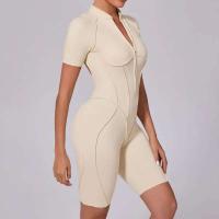 Monos Deportivos de Yoga Fiess Mangas Cortas, Espalda Abierta, Talla Única para Mujeres - details 32