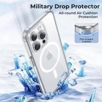 Funda transparente Original magnética para iPhone 16 15 14 13 12 11 Pro Max Plus mini XS XR Funda para Magsafe Funda transparente de silicona - details 9