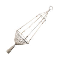 Hamaca de macramé para gato, columpio colgante de encaje, cesta para casa, cama para mascotas, para dormir, jugar, escalar - details 0