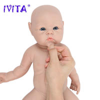 Muñeca de Silicona IVITA 100% Cuerpo Completo 47cm, 3298g Juguete Suave para Niños - details 14
