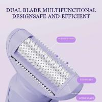 Depiladora multifuncional 5 en 1 para mujer, afeitadora para cara, nariz, pierna, axila, Bikini, recortadora de pelo, maquinilla de afeitar, resistente al agua, recarga USB - details 10