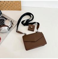 Bolso cuadrado pequeño oscuro Trend Bolso combinado 2 en 1 Bolso de la caja del sobre de cuero de los hombres y las mujeres Bolso pequeño bandolera - details 39