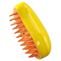 Cepillo de vapor autolimpiante para gatos y perros, 3 en 1, con dispensador de champú, pelo largo y corto - details 5