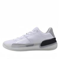 Zapatillas de Baloncesto Blancas Transpirables Zapatos Deportivos Planos para Caminar al Aire Libre - details 0