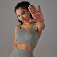 Nessaj-Chaleco de yoga sin costuras, top corto deportivo para fitness, gimnasio, correr, sujetador a prueba de golpes - details 10
