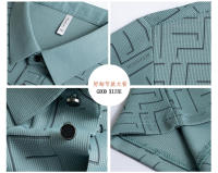 Polo de Moda de Verano para Hombres Alta Gama, Estampado, Manga Corta, Transpirable, Doble Apertura - details 5