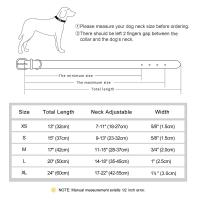 Collar de Cuero Personalizado para Perros Suave y Almohadilla Placa de Identificación de Mascota - details 3