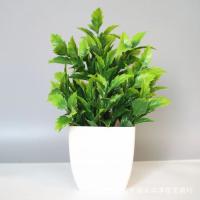 Bonsái Artificial Planta Verde Falsa de Eucalyptus en Maceta para Decoración de Hogar Interior y Exterior - details 13