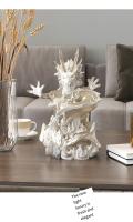 Artesanía moderna de decoración del hogar de la Sala de estar con adornos de resina de dragón de lujo ligero - details 2