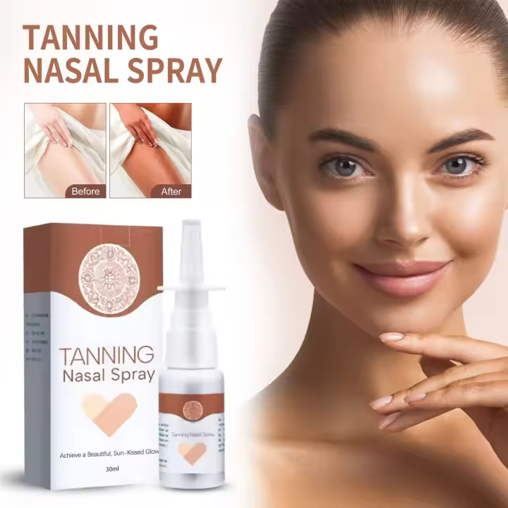 Un spray nasal que ayuda a broncear y embellecer la piel. Autosecado y tomar el sol en bronce antiguos Trigo Bronces Piel - 1