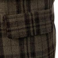 Chaleco de traje formal para hombre, chaleco de tweed con cuello en V, chalecos de traje de vestir para negocios para boda - details 11