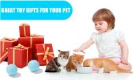 Bola de Juguete Interactiva para Gatos, Pelota Interactiva,Carga USB Giratoria Automática de 360 Grados, Divertido para Gatitos - details 3