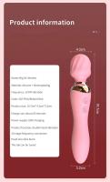 Vibrador AV Magic Wand para mujer 360 °   Estimuladores de clítoris con vibración de rotación, masajeadores vaginales del punto G, masturbadores femeninos, Juguetes sexuales - details 10