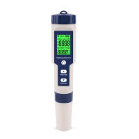 Medidor de temperatura de salinidad EC TDS 5 en 1, medidor de pH, probador de calidad del agua para alimentos, bebidas, contenido de sal, agua de mar para acuario, ATC - details 2