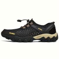 Zapatos de malla con suela de goma gruesa, zapatos adhesivos en frío hechos a mano para deportes casuales al aire libre para hombres. - details 20