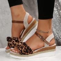 Sandalias de tacón de cuña para mujer, zapatos de verano - details 4