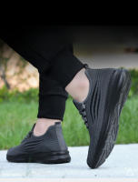 Zapatillas de moda para hombre Zapatillas elásticas ultraligeras y transpirables Suela blanda Zapatos casuales - details 2