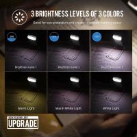 Book Light LED USB Rechargeable Reading Light Eye Protection Night Light Portable Clip Desk Light Bookmark Read Light - details 10