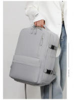 Bolsas de gran capacidad de carga súper, mochilas multifuncionales de negocios, mochila de viaje expandible para avión, bolsa pa - details 1