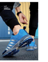 Zapatillas de correr transpirables para hombre, zapatos informales antideslizantes de gran tamaño, cómodos para caminar y trotar, Unisex - details 14