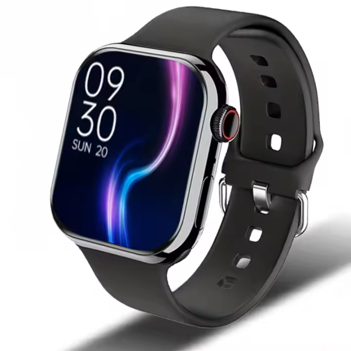2024 Watch 9 Reloj inteligente Hombres Llamada Bluetooth, NFC,GPS rasteador, presión arterial, oxígeno en sangre, monitoreo de frecuencia cardíaca, climmpre muestra, Llamada Bluetooth,NFC, GPS Rastreador,Fitness de temperatura corporal,  impermeable  2024 - 1