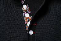 Polo de manga larga para hombre, camisas de Color sólido, moda de Cachemira, nuevos Polos de negocios sociales, otoño - details 23