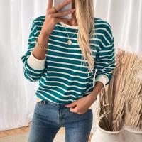 Sudaderas con estampado a rayas para mujer, moda - details 1