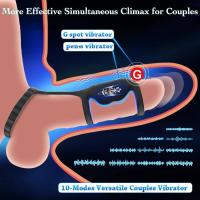 Embalaje privado Sexy HESEKS juguetes sexuales anillo testículos vibrador eyaculación retardante agrandamiento productos para adultos íntimo para hombres parejas - details 0