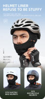 WEST BIKING-pasamontañas de verano para motocicleta, gorros de ciclismo de montaña, protección UV, casco interior - details 6