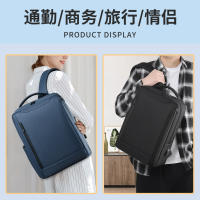 Mochila informal de moda para hombre y mujer, Bolsa impermeable para ordenador - details 6