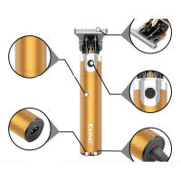 Kemei-cortadora de pelo eléctrica T9 para hombre, máquina de afeitar profesional recargable por KM-700A, para Barbero, corte de pelo - details 1