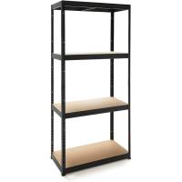Estanterías Metálicas de Acero Galvanizado con 5 Baldas de MDF, Plata, 180x90x40cm Pack de 2 - details 10
