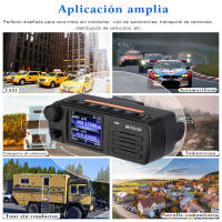 Retevis RT73 Radio bidireccional para coche, GPS, UHF, VHF, 20W, estación de Radio móvil Digital - details 19