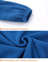 LNGXO Chaqueta de Polar para Hombres Cálida, Suave, A Prueba de Viento, Adecuada para Escalada, Acampada, Esquí Material de Poliéster con Forro de Vellón - details 19