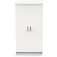 Dos Puertas con Seis estantes, Color Blanco, Medidas 55 x 108 x 36 cm - details 2
