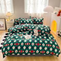 Juego de funda nórdica a cuadros negra y gris, ropa de cama Reversible con rejilla geométrica, funda de edredón suave para niños, adolescentes y adultos, decoración de dormitorio - details 29