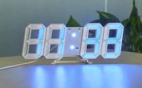 Reloj Despertador 3D Digital Decoración de Dormitorio Luz Nocturna Relojes LED Grandes para Habitación - details 5