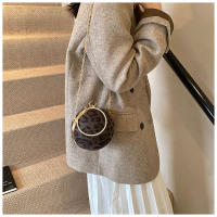 Bolso cruzado con estampado de leopardo para mujer, bolsa pequeña y redonda con cadena, a la moda, novedad de 2024 - details 10