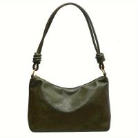 Bolso de Hombro de PU para Mujer Bolso Cruzado de Moda con Correa Ancha Bolso Commuter Casual - details 29